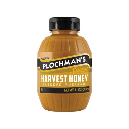 PLOCHMANS 11 oz Harvest Honey Mustard HARVESTBARREL11